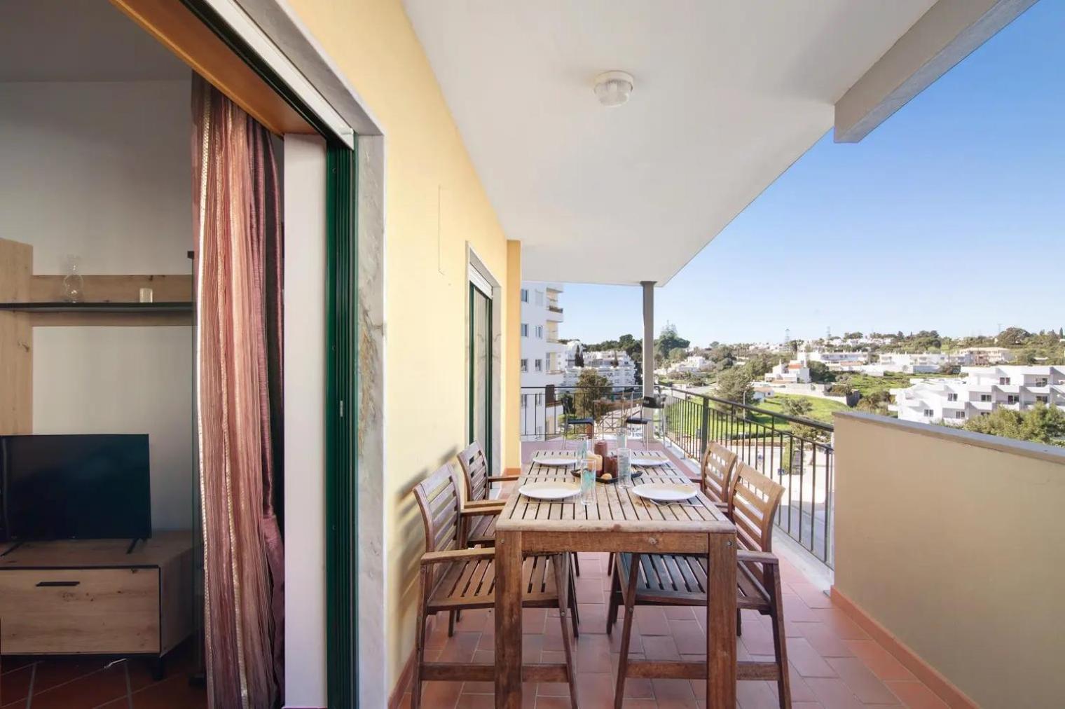 Terrace Colors Beach Apartment Armacao de Pera Luaran gambar